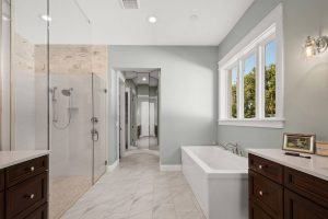 representing shower vs bathtub